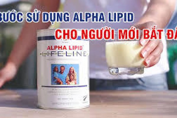 Hướng dẫn cách sử dụng Alpha Lipid cho người mới bắt đầu