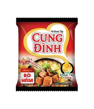 Mì khoai tây bò hầm cung đình