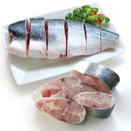 Cá basa cắt khúc