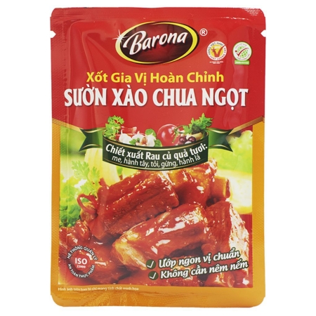 Xốt gia vị sườn xào chua ngọt