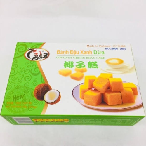 Bánh đậu xanh dứa