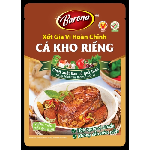 Xốt gia vị Cá kho riềng
