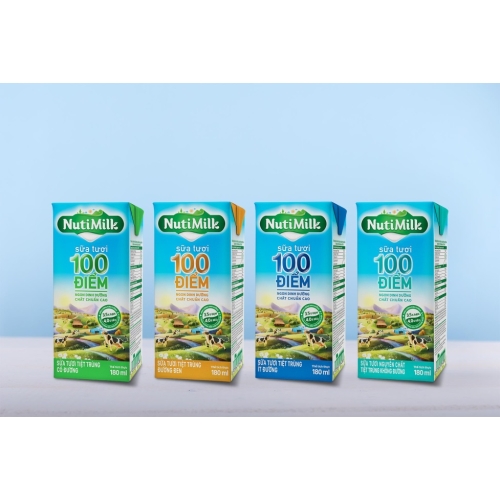 NutiFood dâu,cam , chanh dây 