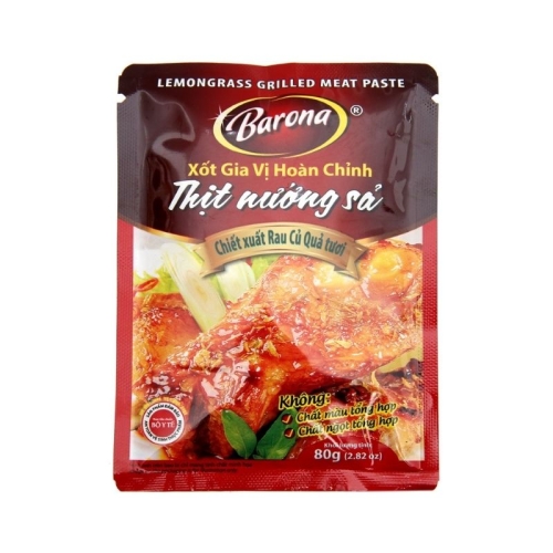 Viên gia vị thịt nướng sả