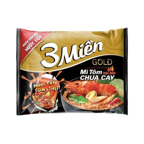 Mì tôm chua cay 3 miền