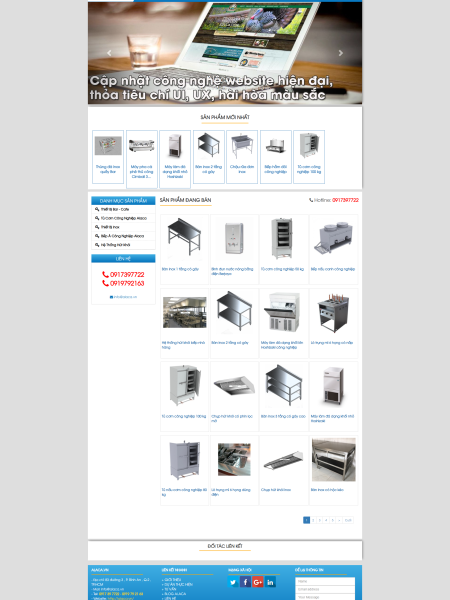 Thiết bị bếp, dụng cụ công nghiệp