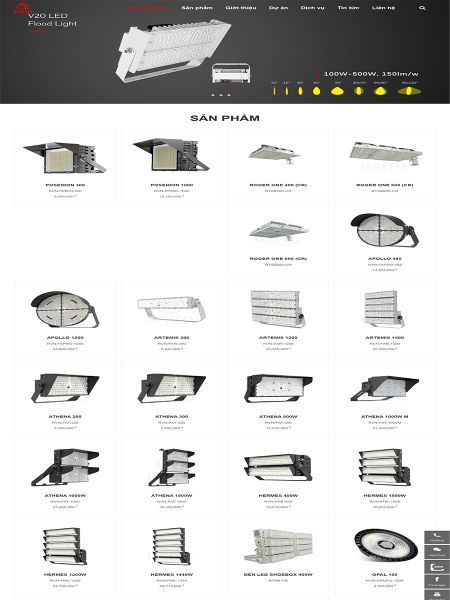 Đèn LED thể thao Raito