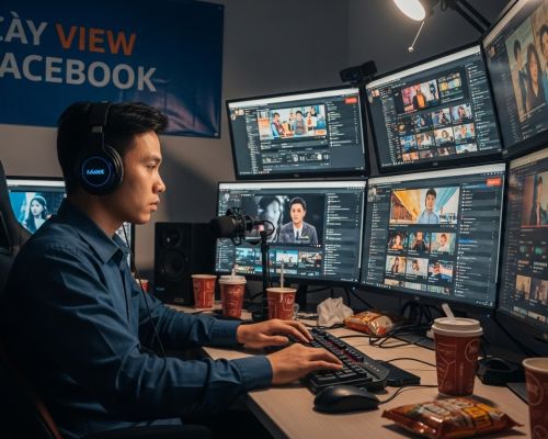 Cày view youtube, view Facebook, view Tiktok như thế nào ?