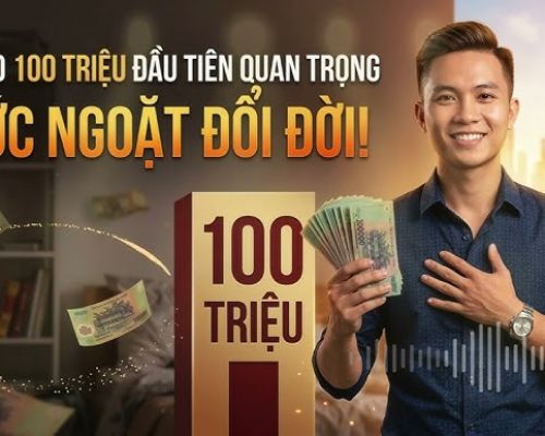 Gợi ý các cách kiếm được 100 triệu đầu tiên với AI