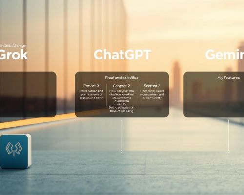 So sánh ưu nhược điểm của ChatGPT, Gemini và Grok