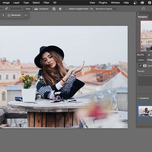 Các AI prompt hỗ trợ chỉnh ảnh, blend màu trên photoshop