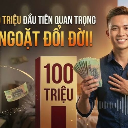 Gợi ý các cách kiếm được 100 triệu đầu tiên với AI