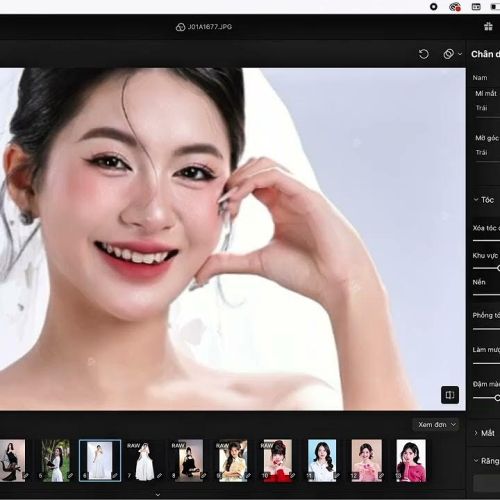 Các AI hỗ trợ hậu kỳ ảnh chụp chân dung