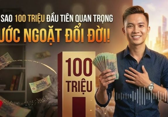 Gợi ý các cách kiếm được 100 triệu đầu tiên với AI
