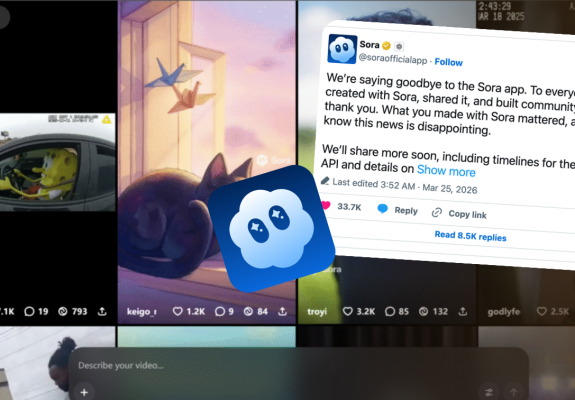 Sora ngừng hoạt động hoàn toàn vào 26 tháng 04 năm 2026
