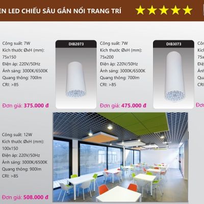 ĐÈN LED CHIẾU SÁNG VÀ TRANG TRÍ